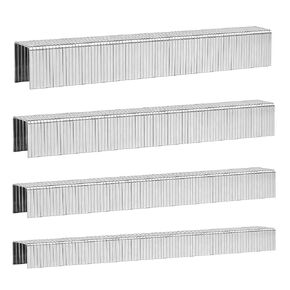 20 Guage Galvanized T/50 Staples,4 Sizes Assorted Size Project Pack for Staple Gun or T-50 Stapler (5/16"+3/8"+1/2"+9/16"-2016PCS) in Kuwait