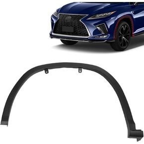 Secosautoparts السائق اليسرى السائق Fender فتحة فتحة القولبة الأسود 756020e110 متوافق مع لكزس RX350 RX450H 2019-2022 in Kuwait