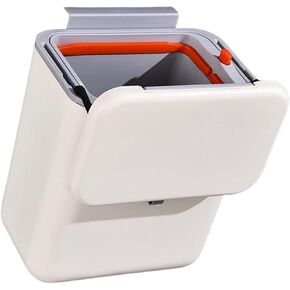 Wall Mounted Garbage Bin with Lid Kitchen Compost Bin for Kitchen and Bathroom Organization in Kuwait