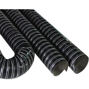 Flexible Silicone Brake Cooling Duct Hose - 203mm (8") Insulated Vent Pipe for Automotive Exhaust Fan, Dryer Vent, Induction Intake, Heat Resistance in Saudi Arabia