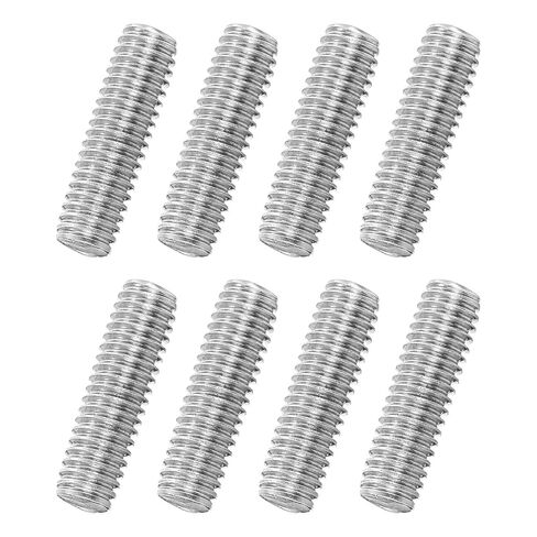 MECCANIXITY 4Pack M8x75mm Fully Threaded Rod, 316 Stainless Steel Right Hand All Thread Screw Studs for Furniture Assembly Fastening, 1.25mm Pitch in Saudi Arabia