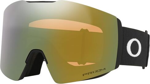 نظارات Oakley Fall Line كبيرة باللون الأسود غير اللامع مع نظارات Przm Sage Gold Snow Goggle in Saudi Arabia