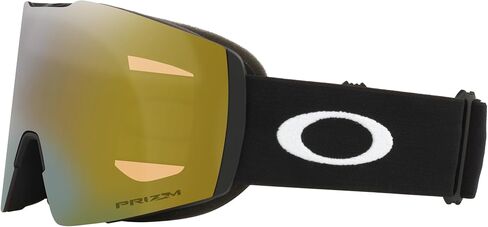 نظارات Oakley Fall Line كبيرة باللون الأسود غير اللامع مع نظارات Przm Sage Gold Snow Goggle in Saudi Arabia