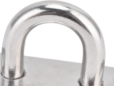 Garosa Eye Hooks, 4Pcs 304 Stainless Steel Oval Hooks Eyelet 8mm Ceiling Pad Eye Plate, Labeling Tags in Saudi Arabia