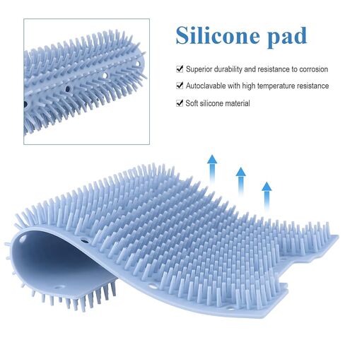 Double Layer Plastic SterilizationTray Box Case with Silicone Mat for Holding Instrument Autoclavable in Kuwait