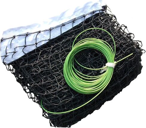 Standard Tennis Net Playgrounds Polyethylene Uniform Mesh Portable Easy Cleaning in Kuwait