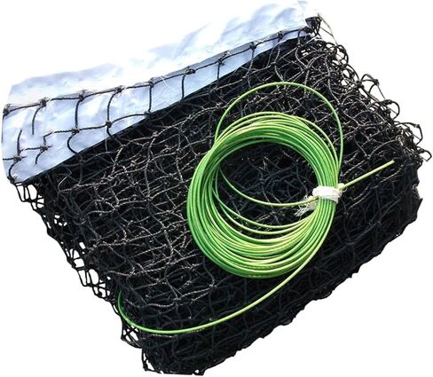 Standard Tennis Net Playgrounds Polyethylene Uniform Mesh Portable Easy Cleaning in Kuwait