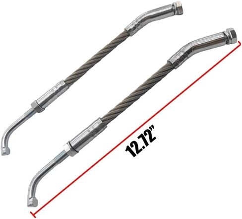 مجموعة أدوات خدش الجليد البديلة - متوافقة مع جميع عربات الثلوج ذات التروس العكسية وغير العكسية (ارتفاعات المسار 2-1/2 بوصة)، زوج واحد in Kuwait
