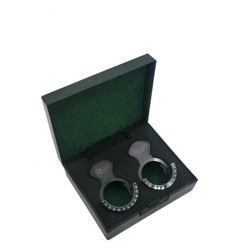Optical 2 Set of Trial Optical Lens Piece Clip Frame Holds 1 1/2" Trial Lenses Optometry/w Case in Kuwait