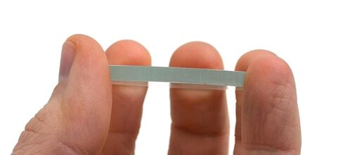 Double Concave Lens, 250mm Focal Length, 2" (50mm) Diameter - Spherical, Optically Worked Glass Lens - Ground Edges, Polished - Great for Physics Classrooms - Eisco Labs in Kuwait