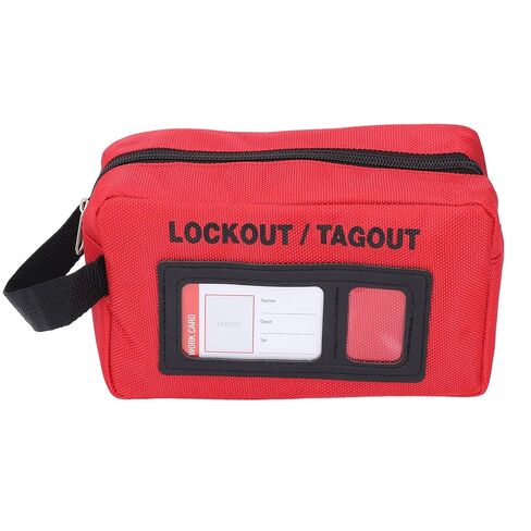 Lockout Tagout Bag, Large Capacity Lockout Tags Carrying Bag Lock Storage Bag, Electrical Lockout Tagout Pocket Bag, Lockout Bag for Lockout Tagout Device in Saudi Arabia
