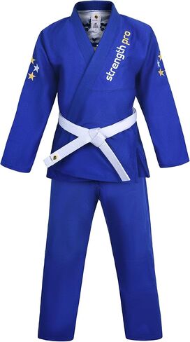 Brazilian Jiu Jitsu Gi and Martial Arts Uniform, Lightweight Preshrunk Grappling BJJ Gi for Adult, Training Gi in Kuwait
