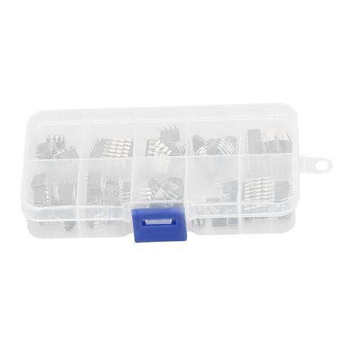 Keenso Integrated Circuit IC Chip Assortment Kit, HighQuality 85 Pcs IC Chips for Home Circuit Work, with Storage Box, DIP Welding Adapter Connector for Audio Amplifier Enthusiasts in Saudi Arabia