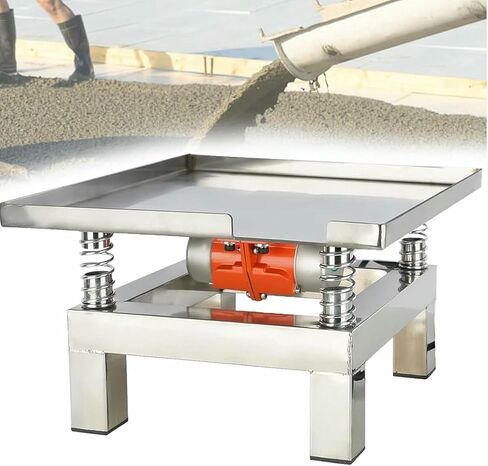 طاولة اهتزاز الخرسانة - منضدة اختبار الاهتزاز المصنوعة من الفولاذ المقاوم للصدأ | منصة اختبار كتلة الاهتزاز لإزالة الفقاعات وترسيب الرواسب in Kuwait