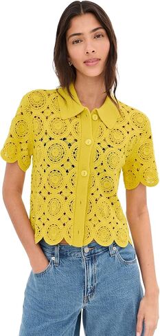 Le Bop Crochet Crochet Polo in Kuwait