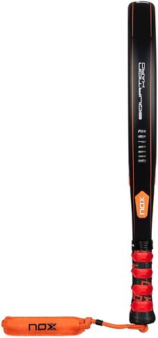NOX Padel Racket Equation Hard 2026 | Round Shape Pala Padel | Anti Vibration System AVS, Exclusive Spin Technology & Dual Roughness | Professional Paddle Racket Elite Precision High Durability in Kuwait
