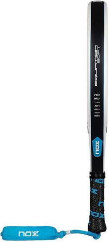 NOX Padel Racket Equation Soft 2026 | Round Shape Pala Padel | HR3 Soft EVA Core & Anti Vibration System AVS | Exclusive Spin Dual Roughness & Smartstrap | Intermediate Level Play, Precision & Comfort in Kuwait