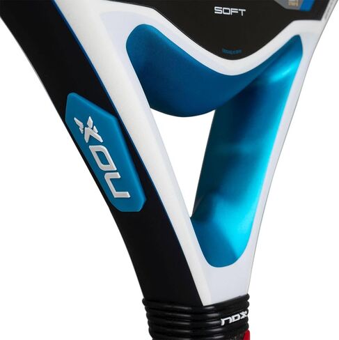 NOX Padel Racket Equation Soft 2026 | Round Shape Pala Padel | HR3 Soft EVA Core & Anti Vibration System AVS | Exclusive Spin Dual Roughness & Smartstrap | Intermediate Level Play, Precision & Comfort in Kuwait