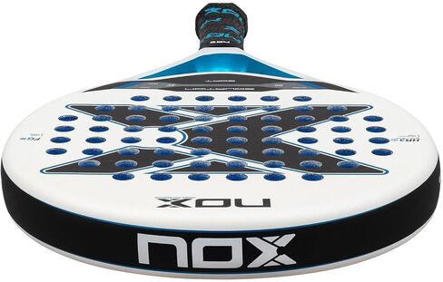 NOX Padel Racket Equation Soft 2026 | Round Shape Pala Padel | HR3 Soft EVA Core & Anti Vibration System AVS | Exclusive Spin Dual Roughness & Smartstrap | Intermediate Level Play, Precision & Comfort in Kuwait