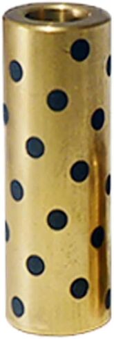 Graphite Copper Bushing ID 20MM OD 30MM H 10 12 15 16 20 25 30 40MM Linear Graphite Copper Set Bearing Bushing Oil Self-Lubricating Bush(2PCS,20X30X12) in Saudi Arabia