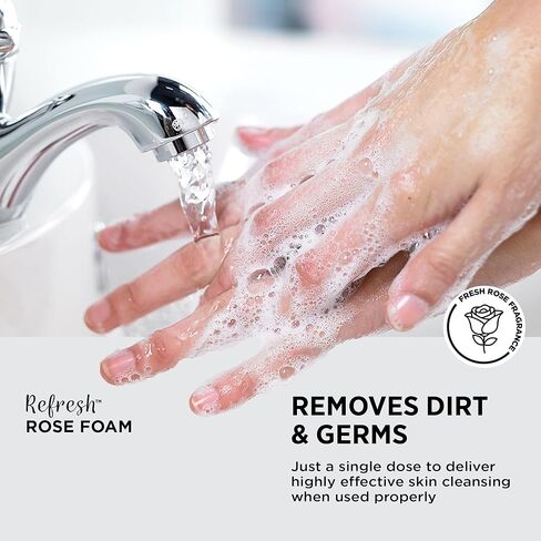 SC Johnson Professional Refresh Rose FOAM, Foam Hand Wash, Foaming Hand Soap, 1 Liter Cartridge, 2 Count, for Professional Use Only in Kuwait