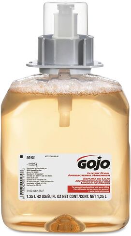 GOJO 5162-03 X Luxury Foam Antibacterial Soap Refill, 1250 mL Refill for GOJO® FMX-12™ Dispenser in Saudi Arabia