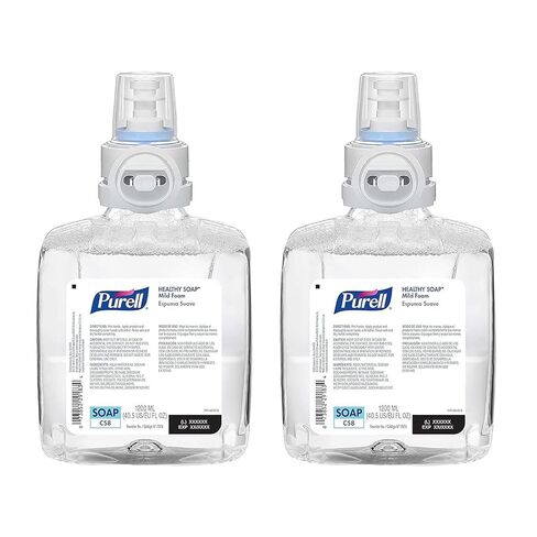 Purell Healthy Soap Foaming Hand Soap Refill for CS CS8 Dispenser, 2/Carton (7874-02) in Kuwait