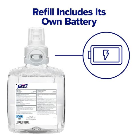 Purell Healthy Soap Foaming Hand Soap Refill for CS CS8 Dispenser, 2/Carton (7874-02) in Kuwait