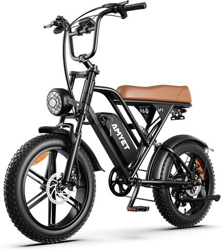 AMYET V9-G60 Electric Bike for Adults, 48V 20Ah(960WH) Ebike with Removable Battery, 20" Fat Tire E Dirt Bike,Dual Shock Absorber, Adults Electric Bike with UL 2849 Certificaed in Saudi Arabia