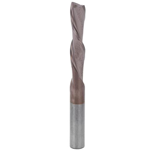 Double Edged Tungsten Steel Milling Cutter, Straight Sturdy Woodworking Tool, Smooth Cutting for Nylon Resin ABS Acrylic PVC MDF Hardwood (6*6*17*55mm) in Saudi Arabia