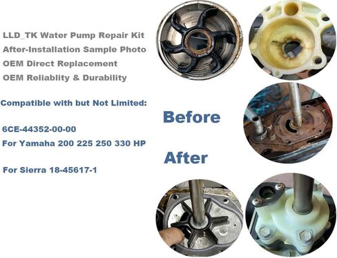 Impeller For Yamaha 90 115 130 150 175 200 225 250 HP 2/4 Stroke Outboard in Saudi Arabia