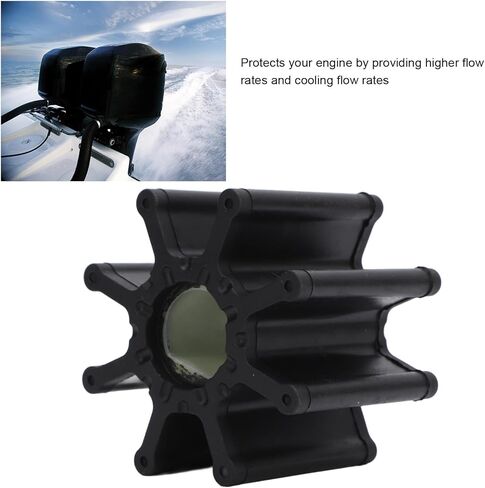 Water Pump Impeller 47 59362T1 Rubber 8 Blades Flexible Sea Water Pump Impeller D Shaft Globe-2000 Bravo Raw Water Pump in Kuwait