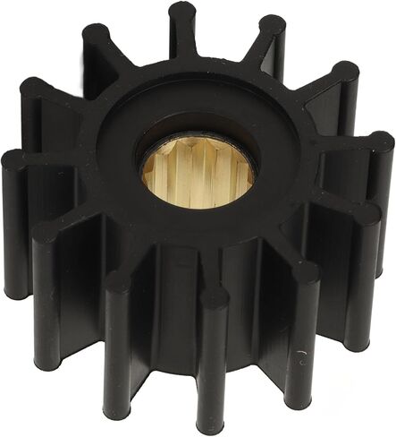 WATER PUMP IMPELLER 12 BLADES FLEXIBLE BOAT OUTBOARD PUMP REPLACEMENT LEHMAN STRONG PERFORMANCE MARINE in Kuwait
