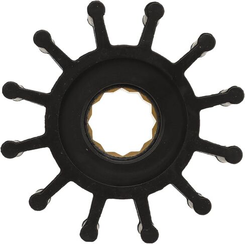 WATER PUMP IMPELLER 12 BLADES FLEXIBLE BOAT OUTBOARD PUMP REPLACEMENT LEHMAN STRONG PERFORMANCE MARINE in Kuwait