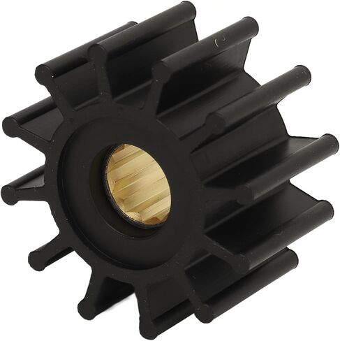 WATER PUMP IMPELLER 12 BLADES FLEXIBLE BOAT OUTBOARD PUMP REPLACEMENT LEHMAN STRONG PERFORMANCE MARINE in Kuwait