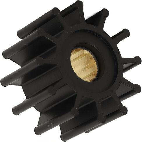 WATER PUMP IMPELLER 12 BLADES FLEXIBLE BOAT OUTBOARD PUMP REPLACEMENT LEHMAN STRONG PERFORMANCE MARINE in Kuwait