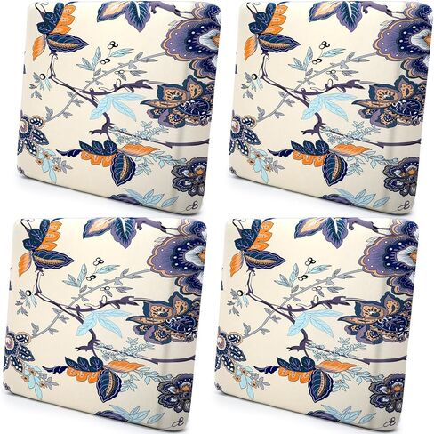 8 PCS Lemon Printed Coach Cover Stretch Floral Sofa Cushion Bohemian Printed Cushion Anglable Ancloy With With Malastic for Furniture Kair Bottom in Kuwait