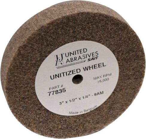 77835 3X1/2X1/4 عجلات موحدة من حبوب أكسيد الألومنيوم غير المنسوجة، 10 عبوات in Kuwait