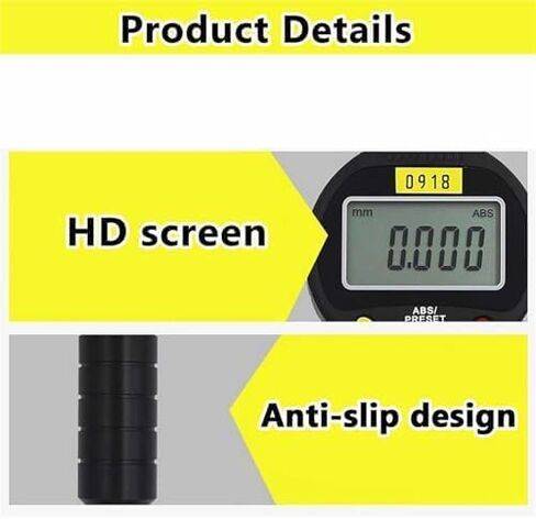 Portable Surface Roughness Tester, Smoothness Measurement Tool, Range 0-6500μm, Accuracy ±2μm, Fast Testing for Printing & Sandblasting, for Quality Control in Saudi Arabia
