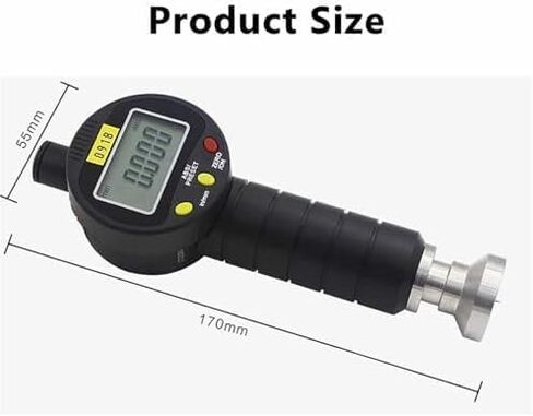 Surface Roughness Measuring Instrument, Smoothness Detector, 0-6500μm Range, ±2μm Accuracy, Rapid Testing for Print, Sandblasting, Quality Control Tool in Saudi Arabia
