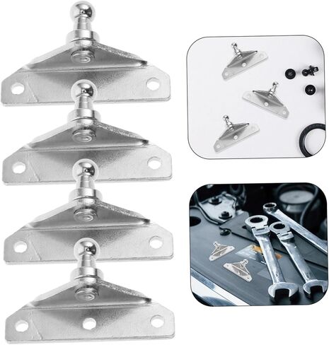 Artibetter 4pcs Ball Bracket Gas Spring Lift Support Strut Mounting Brackets for Automotive Gas Spring DIY Heavy Duty in Saudi Arabia