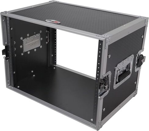 ProX X-8UE 8U Deluxe Effects Rack Case 14 In Deep Rail to Rail in Saudi Arabia