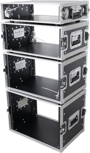 ProX X-8UE 8U Deluxe Effects Rack Case 14 In Deep Rail to Rail in Saudi Arabia