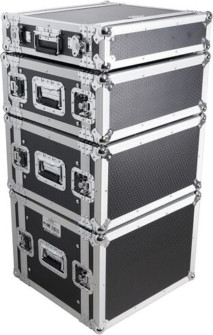 ProX X-8UE 8U Deluxe Effects Rack Case 14 In Deep Rail to Rail in Saudi Arabia