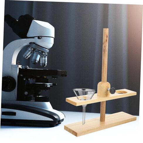 Chemical Laboratory Stand Double Funnel Support for Teaching Equipment and Experiment Supplies Stable Base for School and Industrial Use Random Color in Saudi Arabia