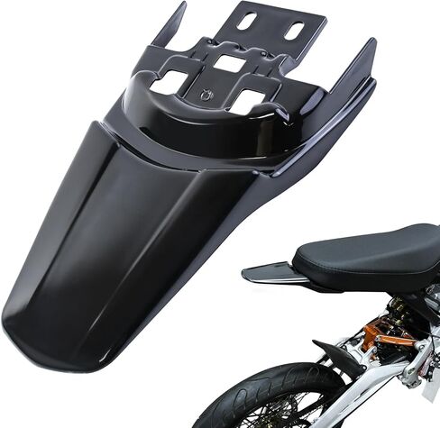 Modified Extended Rear Fender,Long Back Mudguard for Surron Light Bee X/S and Segway X160/X260,Longer Tail Guard Sur-Ron Accessories,Imitation Carbon Fiber Sur Ron Parts(Water Transfer,Glossy) in Kuwait