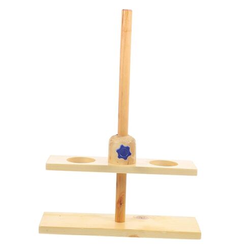 Luxshiny Double Laboratory Funnel Stand Detachable Science Equipment for Teaching and Experimental Use Wide Application in Schools and Labs Random Color in Kuwait