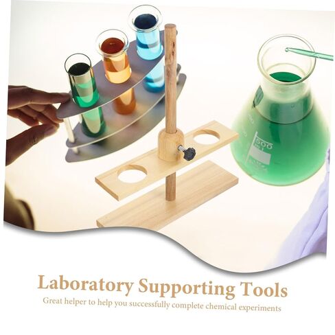 Luxshiny Double Laboratory Funnel Stand Detachable Science Equipment for Teaching and Experimental Use Wide Application in Schools and Labs Random Color in Kuwait