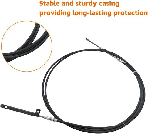 11FT GEN I Throttle Shift Control Cable Replace CC17911 Fits For Mercury Mariner Outboard Engine 2Pcs/Set in Saudi Arabia