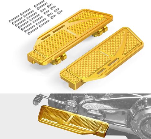 أقدام القدم السوداء ركوب القدمين تمتد للأحذية المتسابق المتوافقة مع Harley Cvo Road Glide Fltrxse 2018-2022 ، Electra Glide Classic FLHTC 1987-2013 ، بديل لـ 50502250/50502251 ، انظر الملاءمة in Kuwait